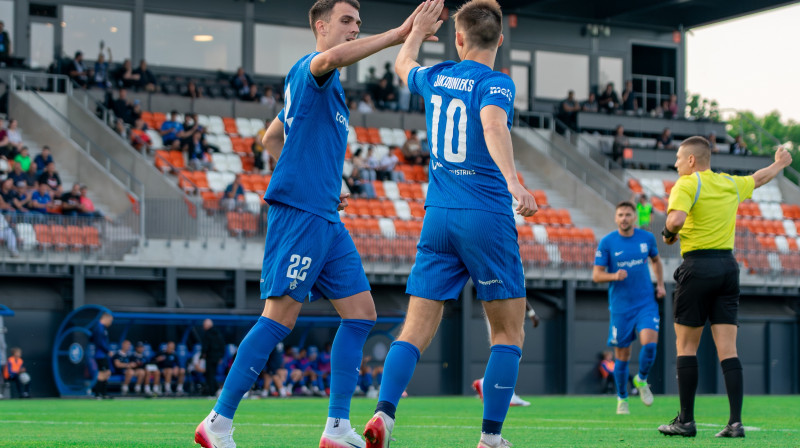 Darko Lemajičs un Jānis Ikaunieks. Foto: Roberts Pūce.