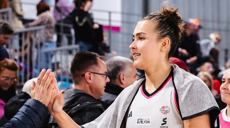 Aleksa Gulbe. Foto: Lyon ASVEL
