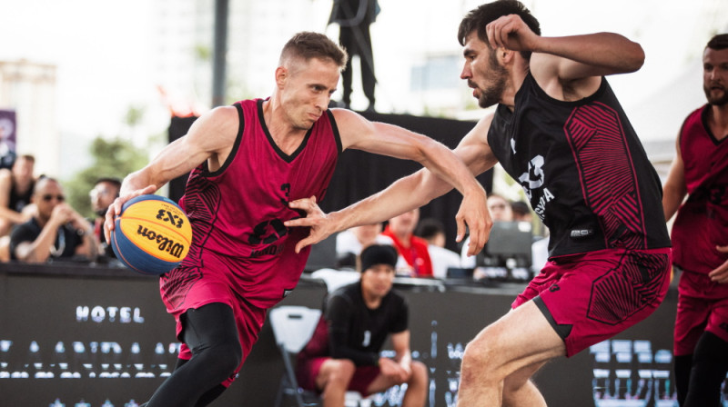 Kristaps Gludītis. Foto: FIBA3x3