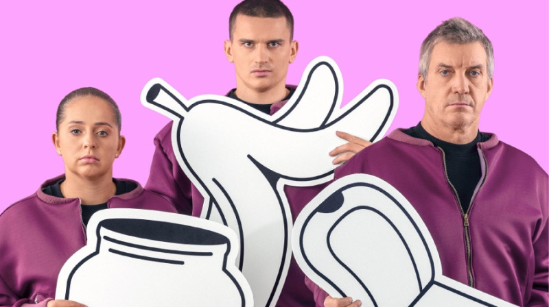 Aļona Ostapenko, Andrejs Gražulis, Sandis Ozoliņš. Foto: skirotprasme.lv