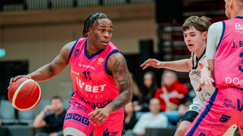 "Rīgas Zeļļu" debitants Džekijs Džonsons. Foto: Rīgas Zeļļi