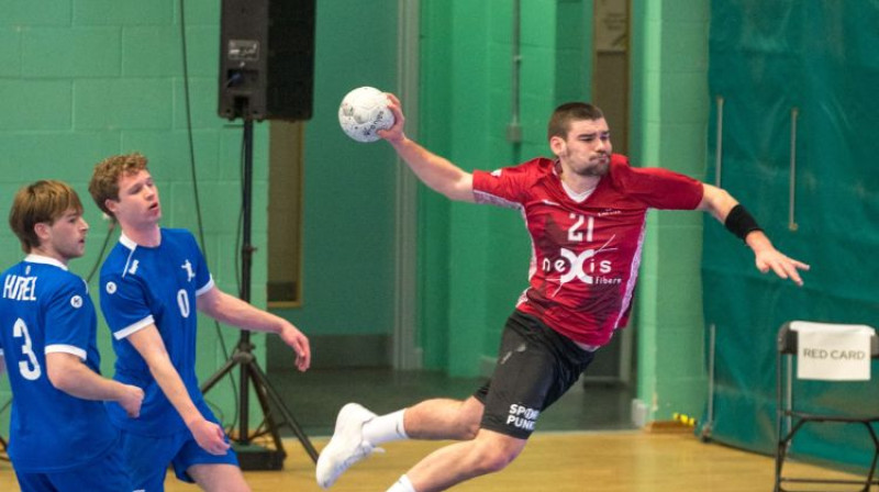 Ričards Juzups. Foto: John Cornish/British Handball