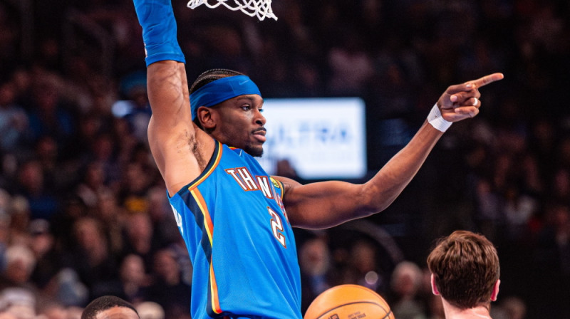 Šejs Gildžess-Aleksandrs. Foto: Oklahoma City Thunder