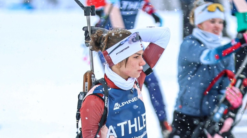 Estere Volfa. Foto: Agris Veckalniņš/Biathlon Madona
