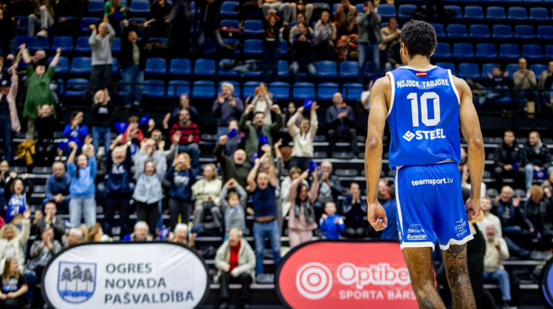 Džastins Ndžoks-Tadžore. Foto: Jānis Martels/BK Ogre
