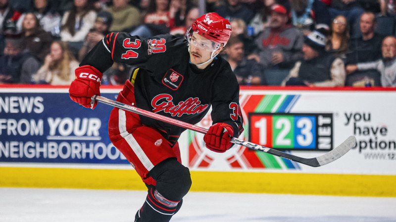 Eduards Tralmaks. Foto: Griffinshockey