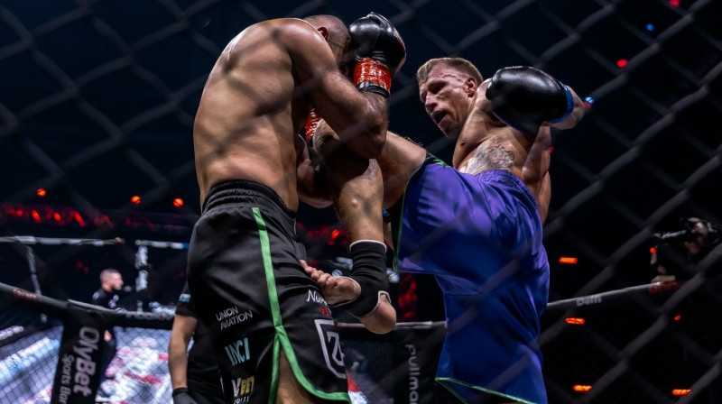 Zaurs Džavadovs un Kristaps Zīle. Foto: Bazara O