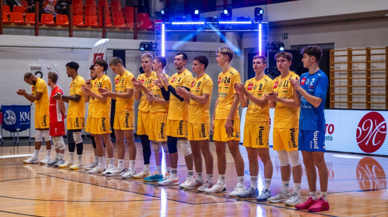 Pērnavas komandas volejbolisti. Foto: Aivar Kütt/Pärnu Võrkpalliklubi