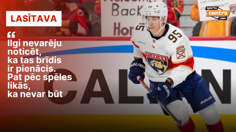 Sandis Vilmanis. Foto: Florida Panthers