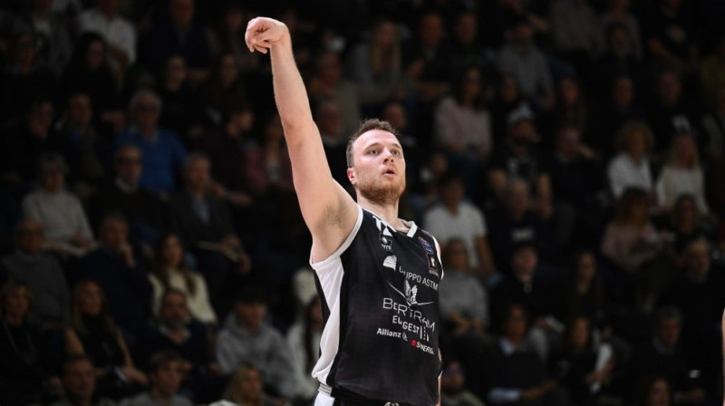 Artūrs Strautiņš. Foto: Derthona Basket