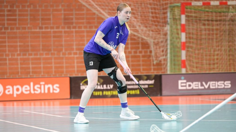 Klinta Mārtiņjēkaba atzīmējās ar diviem vārtu guvumiem, foto: A.Vēze, FK NND