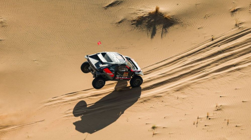 Sebastjēns Lēbs. Foto: Dakar.com