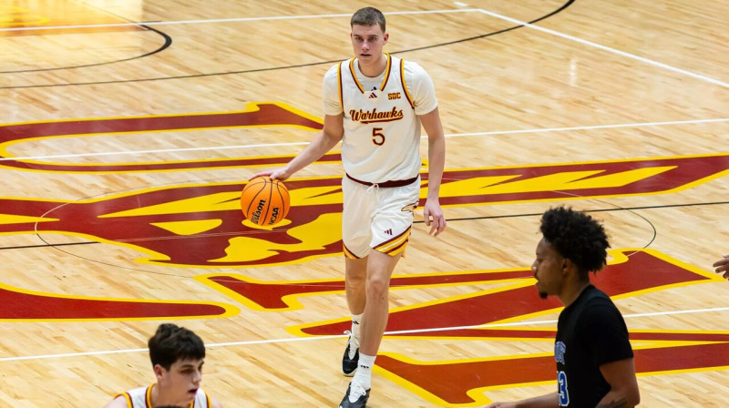 Renārs Sondors. Foto: Sofia Menez/ULM Athletics