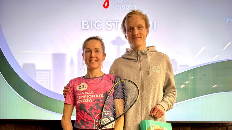 Baiba Lulle un Pauls Pīks. Foto: LŠF.