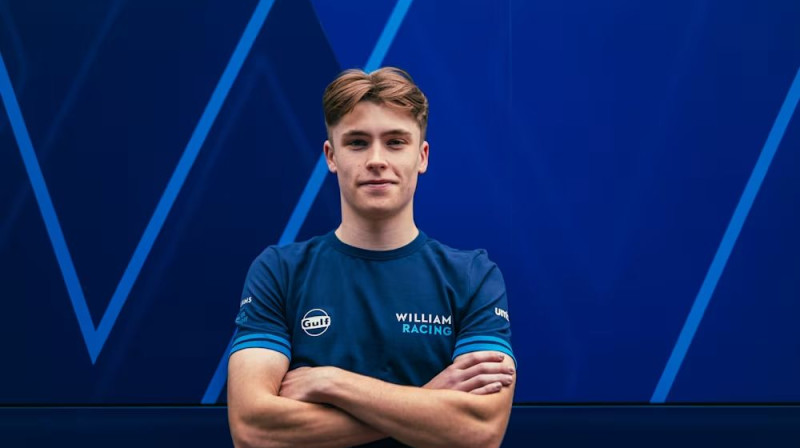 Luks Braunings. Foto: Williams F1