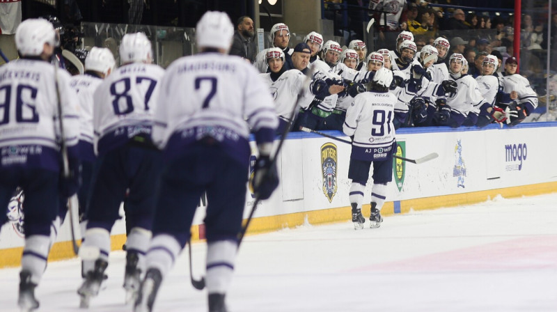 Mirklis pēc Rūdolfa Maslovska vārtu guvuma. Foto: Henning von Jagow/Zumapress.com/Scanpix
