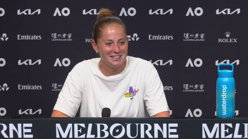 Aļona Ostapenko. Foto: Australian Open
