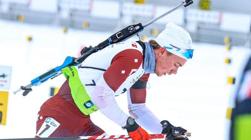 Rihards Lozbers. Foto: Agris Veckalniņš/Biathlon Madona