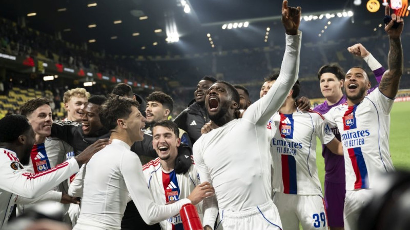 "Lyon" futbolisti Foto: EP/Scanpix