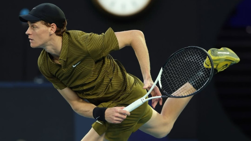 Janniks Sinners. Foto: Australian Open
