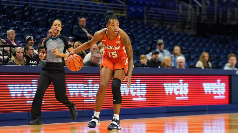 Eiža Stronga 2022.-2023. gada sezonā. Foto: Syracuse WBB
