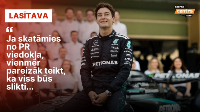 Džordžs Rasels Foto: ZP/Scanpix/Sportacentrs.com kolāža