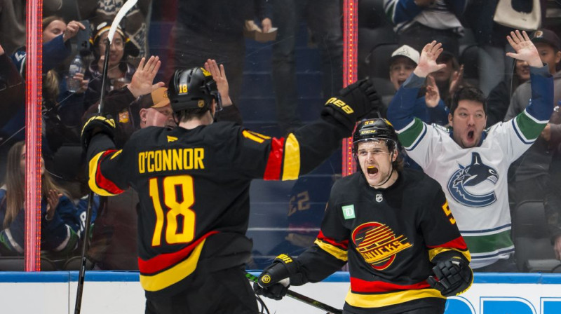 Teodors Bļugers pēc gūtajiem vārtiem. Foto. AP. Scanpix