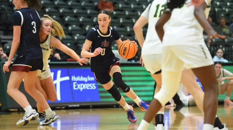 Madlēna Ģērķe. Foto: FDU WBB