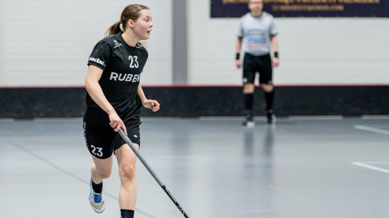 Emīlija Salaciete, foto: Jānis Lārmanis, Floorball.lv