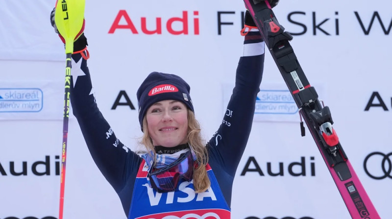 Mikaēla Šifrina.Foto: FIS/ActionPress/Gabriel Kuchta