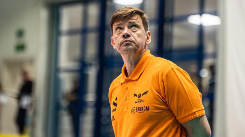 Uģis Krastiņš. Foto: Ļvivas ''Barkom-Kazany''