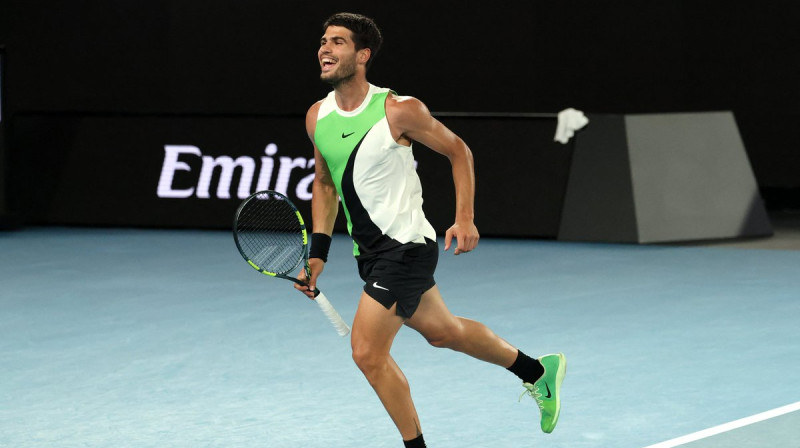 Karloss Alkarass. Foto: Australian Open