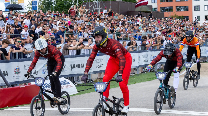 Latvijas BMX braucējem sevi būs jāpierāda olimpiskajā kvalifikācijā
Foto: Sanda Balode