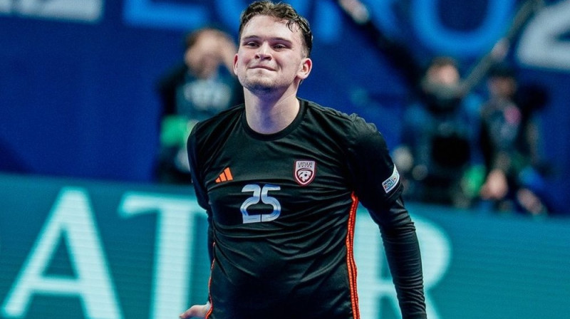 Reiners Mūrnieks Foto: Latvijas Telpu futbols/Facebook