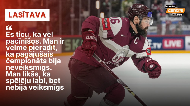 Kaspars Daugaviņš. Foto: Ansis Ancovs/LHF