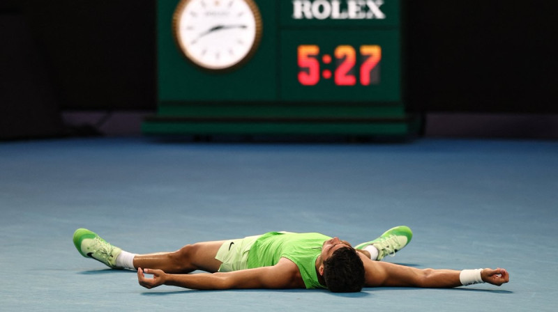 Karloss Alkarass. Foto: Australian Open