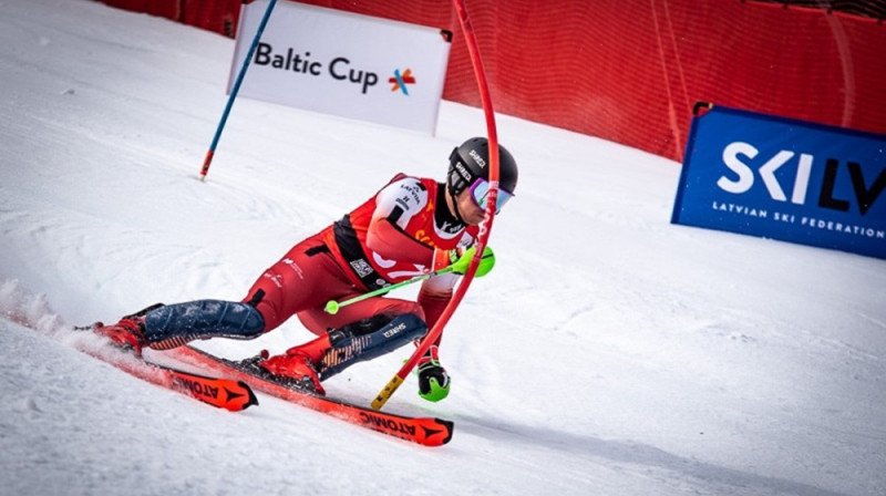 Gustavs Ābele. Foto: Ski.lv/ E.Lukšo.