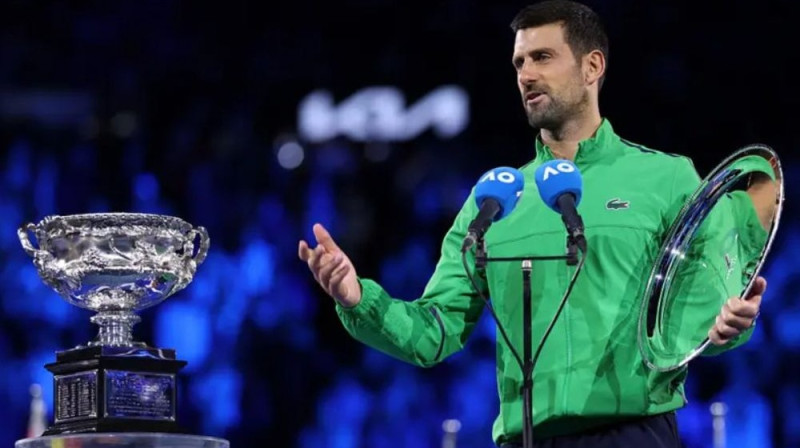 Novaks Džokovičs Foto: AFP/Scanpix