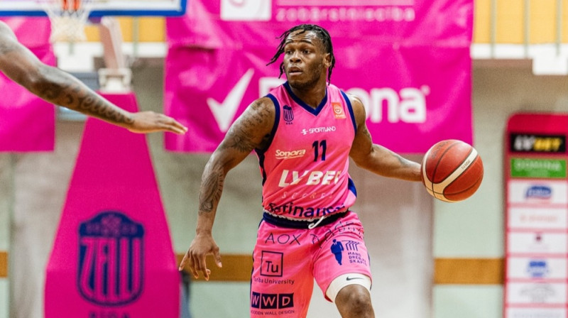 Džekijs Džonsons. Foto: Renārs Koris/Rīgas Zeļļi