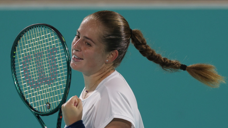 Aļona Ostapenko. Foto: EPA/Scanpix