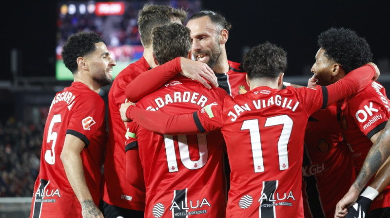"Mallorca" futbolisti. Foto: Imago Images/Scanpix