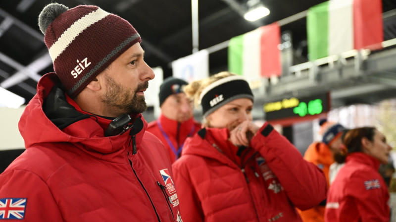 Lielbritānijas skeletona izlases treneris Martins Dukurs. Foto: IBSF