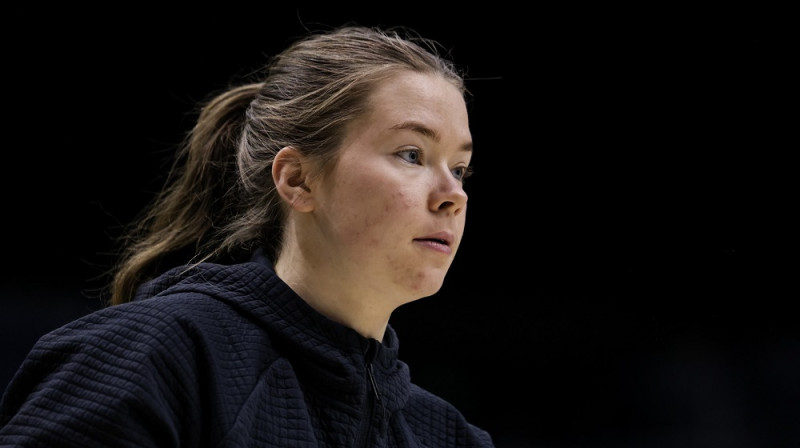 Evelīna Otto 2026. gada 31. janvārī. Foto: Utah WBB