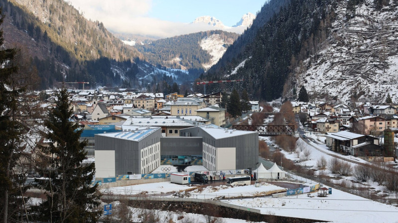 Olimpiskais ciemats Predaco. Foto: Pierre Teyssot/AGF/SIPA/Scanpix