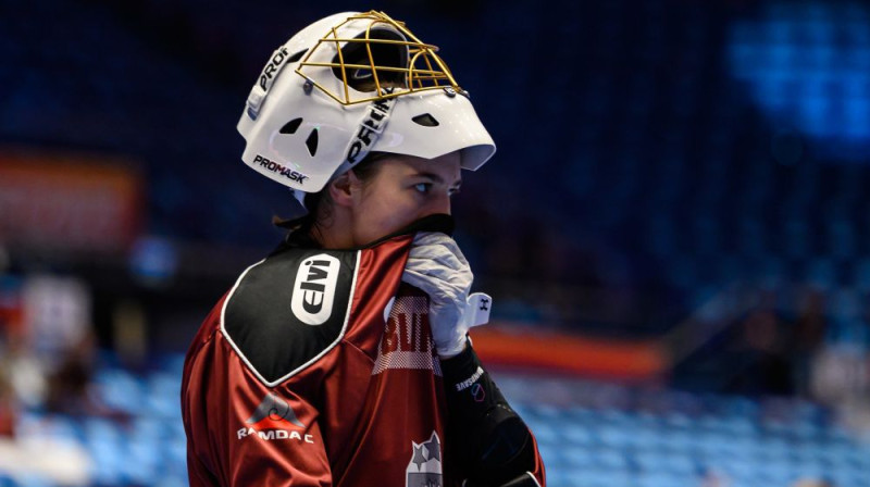 Estere Elbrete tika atzīta par labāko Latvijas U19 izlases rindās, foto: Vaclav Mikulik, IFF