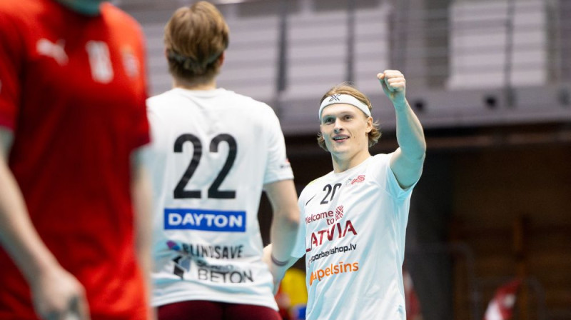 Liepājnieks Gustavs Griezītis mājas turnīrā atzīmējies ar trim vārtu guvumiem, foto: IFF