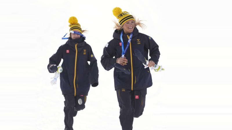 Brīdis, kad nokrīt sudraba medaļa. Foto: Pontus Orre / aftonbladet.se