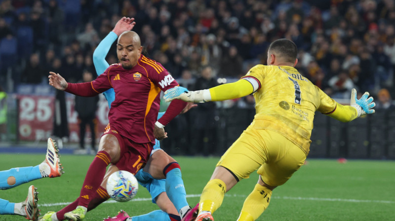 Donjels Malens "Roma" sastāvā. Foto: Marco Iacobucci/LiveMedia-IPA/ZUMA Press Wire/Scanpix