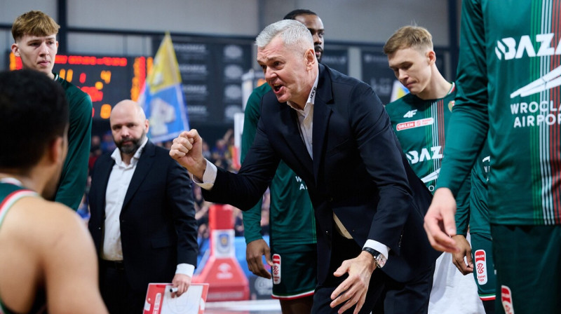 Ainars Bagatskis. Foto: Wojciech Cebula/WKS Śląsk Wrocław