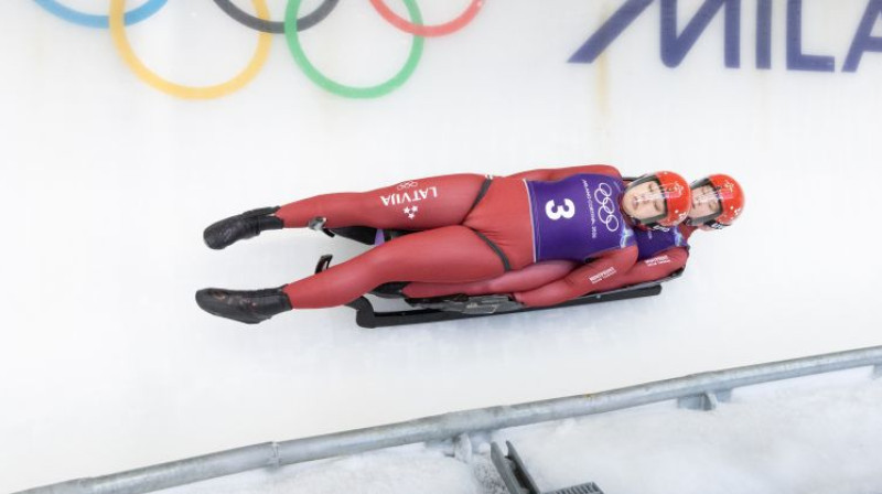 Marta Robežniece un Kitija Bogdanova. Foto:FIL / Michael Kristen